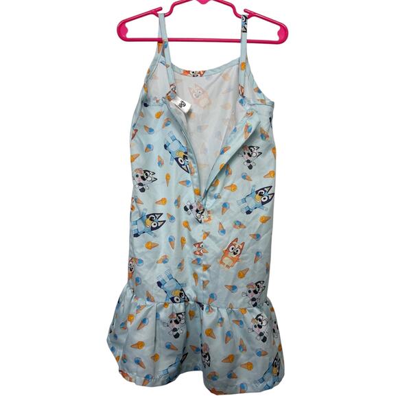 NWOT Girls Blue Bluey Dress | Size 5T - Picture 3 of 6